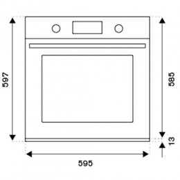 Духовой шкаф La Germania 60см. F605LAGEKX