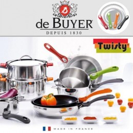 Съемная ручка, оранжевая De Buyer Твисти 8359.30