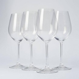 96070 Набор фужеров 4 шт. для белого вина  550 мл хрустальное стекло