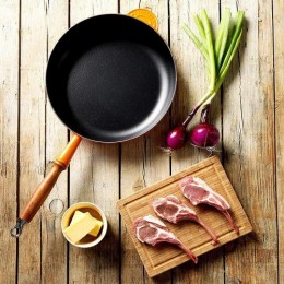 Le Creuset Сковорода, 26 см, чугун, оранжевая лава