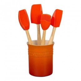 Le Creuset Емкость столовая, каменная керамика, цвет: оранжевая лава 