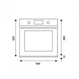 Духовой шкаф La Germania 60см. F609LAGEKGN