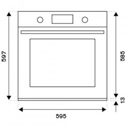 Духовой шкаф La Germania 60см. F605LAGEKXT