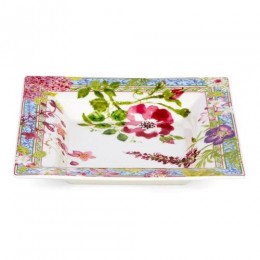 Блюдо конфетти квадратное ХL Gien, Многоцветие, 22x22 см.