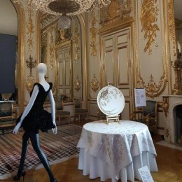 Большая настенная тарелка Фазан Gien, Охота, ручная роспись, O 61,5 см фаянс