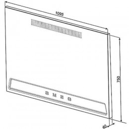Стеновая панель Smeg KIT1TR41N