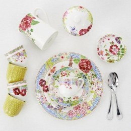 Стаканчик Gien (эспрессо), Многоцветие, 90 мл., H 6,7 см.