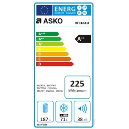 Asko RF31831i Встраиваемый комбинированный холодильник