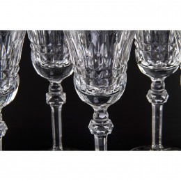 Бокал для воды Cristallerie de Montbronn, коллекция Виктория, отделка золото 141102