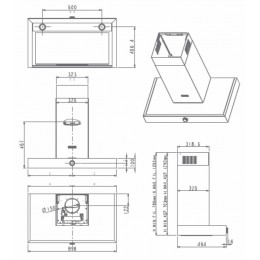 Вытяжка KitchenAid KEWTP 90010.1
