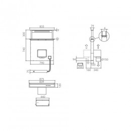 Вытяжка KitchenAid KEBDS 90020