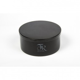 Свеча ароматическая Aishen, Чай и Лотос, в черном стеклянном подсвечнике с метал.крышкой, 840 мл., в/г 55 часов