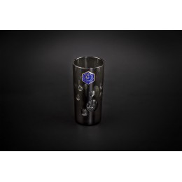 Стопка для водки, коллекция Страккато, хрусталь, цвет серый CRISTALLERIE de MONTBRONN  