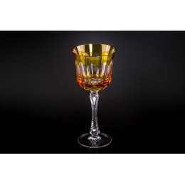 Бокал для воды, коллекция Токката, хрусталь, цвет янтарный CRISTALLERIE de MONTBRONN  