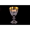Бокал для красного вина, коллекция Марго, хрусталь,отделка золото с платиной CRISTALLERIE de MONTBRONN  