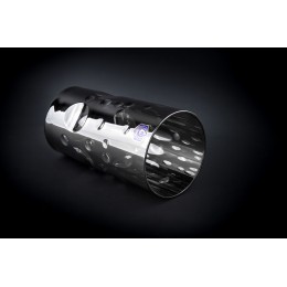 Высокий стакан, коллекция Страккато, хрусталь, цвет серый CRISTALLERIE de MONTBRONN  