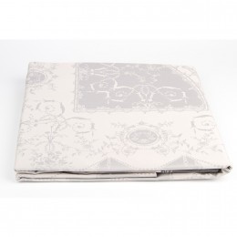 24347 Скатерть GARNIER-THIEBAUD, Багатель, серый, 172х252 см., Nanoпропитка