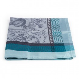 25795 Салфетка GARNIER-THIEBAUD, Фланри Живр, 55х55 см, бирюзовый, 100% хлопок, пропитка против влаги Green Sweet