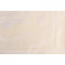 5956 Салфетка GARNIER-THIEBAUD, Красивый взгляд, слоновая кость, 55х55 см, 100% хлопок