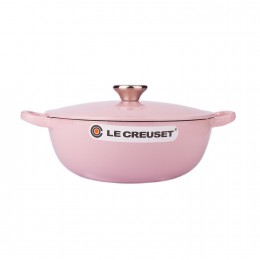 Le Creuset Казан 22 см, чугун, цвет розовый шифон