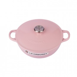 Le Creuset Казан 22 см, чугун, цвет розовый шифон