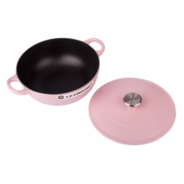Le Creuset Казан 22 см, чугун, цвет розовый шифон