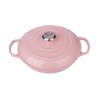 Le Creuset Неглубокая кастрюлька 26 см, чугун, цвет: розовый шифон