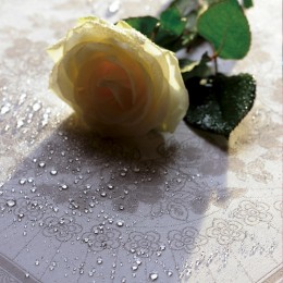 22203 Тет-А-Тет, Старинные розы в бутонах, серый, 54*149 см