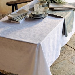 CS-25089-2 Скатерть, Тысяча мыслей, белая, 155*220 см