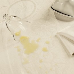CS-24775-1 Скатерть, Тысяча сияний, белый шоколад, 155*155 см