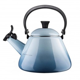Le Creuset Чайник конический , эмалированная сталь, цвет: светло-голубой 
