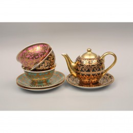 Подарочный набор чайный  Rudolf Kampf Тет-а-тет 7 пр., коллекция Александрия, 2280