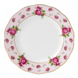 Тарелка пирожковая Винтаж, 16 см , "Розовые розы Нью Кантри" Royal Albert, фарфор