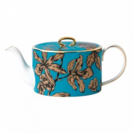 Чайник Вибрация, бирюза Wedgwood, фарфор