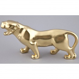 Фигурка Тигр малый Арт-коллекция фигурок золото Rudolf Kampf 2103