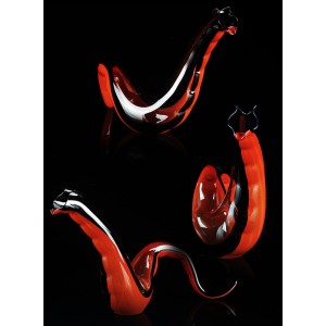 Декантер КРАСНО-ЧЕРНЫЙ ДРАКОН хрусталь Riedel 2012/68 