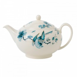 Чайник, "Синяя птица" Wedgwood, фарфор 
