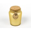 Свеча ароматическая Aishen, Чаепитие, в золотистой стеклянной банке, крышка - дерево, лемонграсс и имбирь, 600 мл., в/г 90 часов