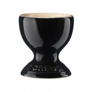 Le Creuset Подставка для яиц на ножке 52/58 мм, каменная керамика, цвет: сияющий черный 