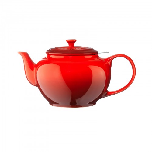Le Creuset Чайник заварочный с ситечком, каменная керамика, цвет: красный