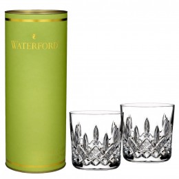 Набор низких стаканов "Лисмор", 2 шт, зеленая п/упак, "Искусство дарить подарки" Waterford, хрусталь