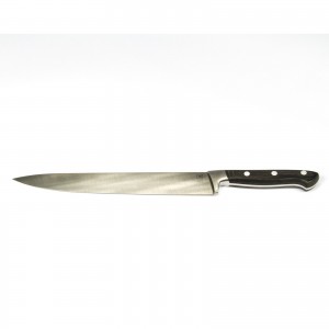 446871 кухонный нож 25 см., ручка черное дерево