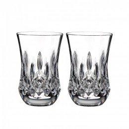 Набор стаканов изогнутой формы, 2 шт, "Лисмор Ценитель" Waterford, хрусталь