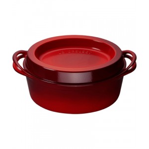 Le Creuset Дофу круглая, 26 см, чугун, вишня