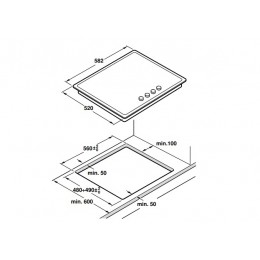 Газовая варочная панель Gaggenau CG 261-210