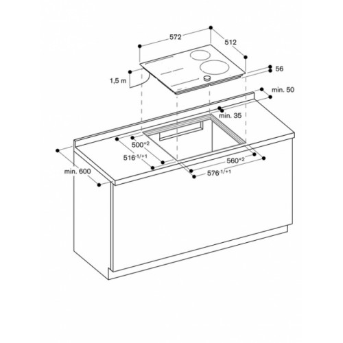 Индукционная варочная панель Gaggenau CI 262-101