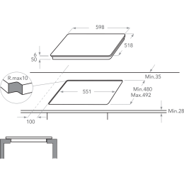 Рабочая поверхность индукционная KitchenAid KHIMS 41160