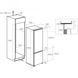 Холодильник KitchenAid KCBCS 20600