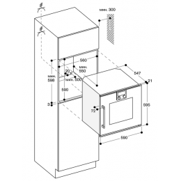 Электрический духовой шкаф Gaggenau BOP221101