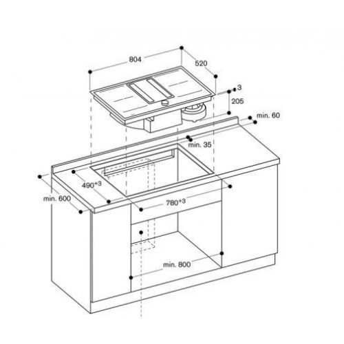 Индукционная варочная панель Gaggenau CV 282-110